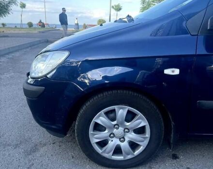 Синий Хендай Гетц, объемом двигателя 1.4 л и пробегом 156 тыс. км за 4500 $, фото 4 на Automoto.ua