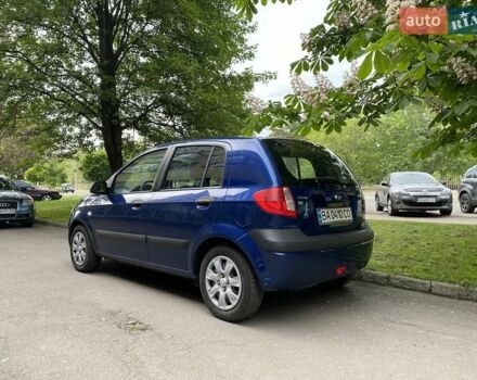 Синий Хендай Гетц, объемом двигателя 1.1 л и пробегом 169 тыс. км за 4850 $, фото 2 на Automoto.ua