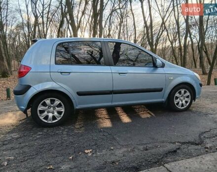 Синий Хендай Гетц, объемом двигателя 1.4 л и пробегом 236 тыс. км за 4600 $, фото 14 на Automoto.ua