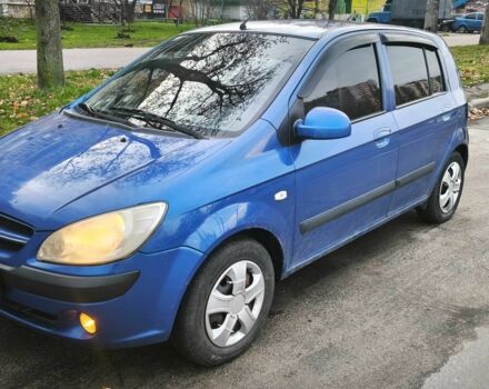 Синий Хендай Гетц, объемом двигателя 1.4 л и пробегом 215 тыс. км за 3499 $, фото 9 на Automoto.ua