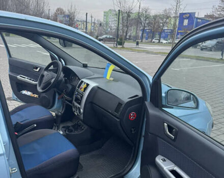 Синий Хендай Гетц, объемом двигателя 1.4 л и пробегом 112 тыс. км за 6500 $, фото 13 на Automoto.ua