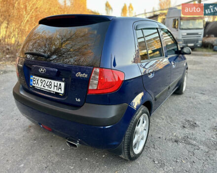 Синій Хендай Гетц, об'ємом двигуна 1.6 л та пробігом 190 тис. км за 4799 $, фото 16 на Automoto.ua
