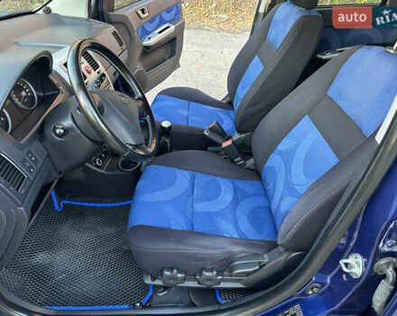 Синій Хендай Гетц, об'ємом двигуна 1.6 л та пробігом 190 тис. км за 4799 $, фото 41 на Automoto.ua