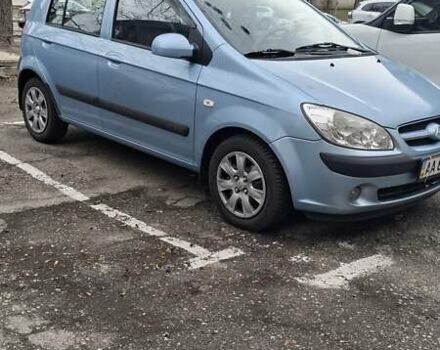 Синий Хендай Гетц, объемом двигателя 1.4 л и пробегом 109 тыс. км за 5500 $, фото 3 на Automoto.ua