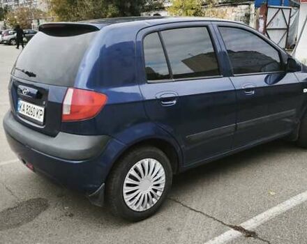 Синий Хендай Гетц, объемом двигателя 1.6 л и пробегом 208 тыс. км за 4350 $, фото 3 на Automoto.ua