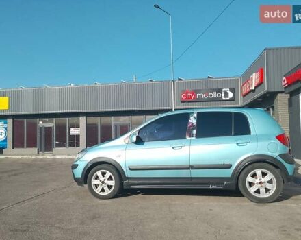 Синий Хендай Гетц, объемом двигателя 1.4 л и пробегом 155 тыс. км за 4600 $, фото 25 на Automoto.ua