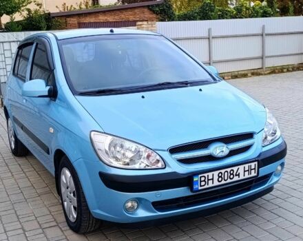 Синий Хендай Гетц, объемом двигателя 1.4 л и пробегом 189 тыс. км за 5000 $, фото 3 на Automoto.ua