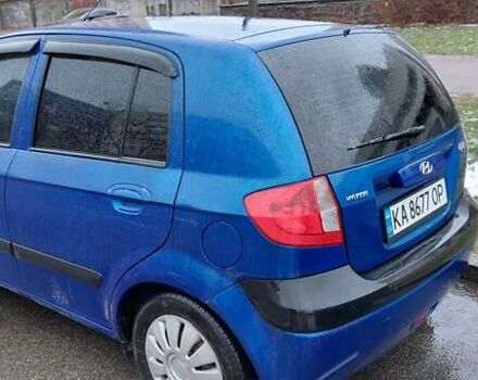 Синий Хендай Гетц, объемом двигателя 1.4 л и пробегом 214 тыс. км за 3561 $, фото 2 на Automoto.ua