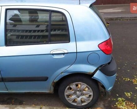 Синий Хендай Гетц, объемом двигателя 1.6 л и пробегом 215 тыс. км за 2599 $, фото 3 на Automoto.ua