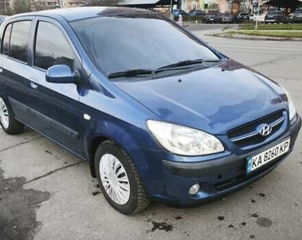 Синий Хендай Гетц, объемом двигателя 1.6 л и пробегом 210 тыс. км за 4299 $, фото 3 на Automoto.ua