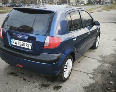 Синий Хендай Гетц, объемом двигателя 1.6 л и пробегом 210 тыс. км за 4299 $, фото 8 на Automoto.ua
