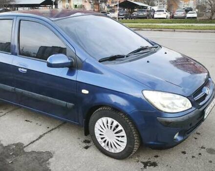 Синий Хендай Гетц, объемом двигателя 1.6 л и пробегом 210 тыс. км за 4299 $, фото 11 на Automoto.ua