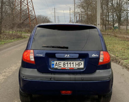 Синий Хендай Гетц, объемом двигателя 1.4 л и пробегом 188 тыс. км за 5350 $, фото 4 на Automoto.ua