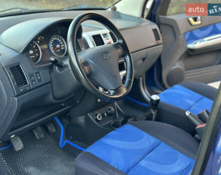 Синій Хендай Гетц, об'ємом двигуна 1.6 л та пробігом 190 тис. км за 4799 $, фото 42 на Automoto.ua