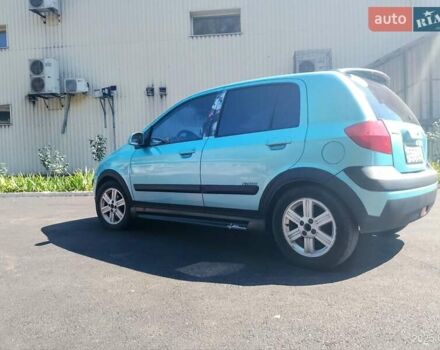 Синий Хендай Гетц, объемом двигателя 1.4 л и пробегом 155 тыс. км за 4600 $, фото 21 на Automoto.ua