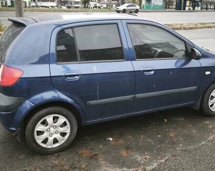 Синій Хендай Гетц, об'ємом двигуна 1.4 л та пробігом 211 тис. км за 3850 $, фото 2 на Automoto.ua