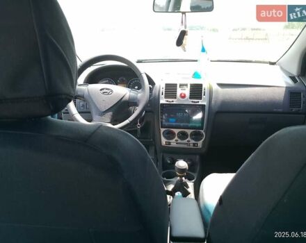 Синий Хендай Гетц, объемом двигателя 1.4 л и пробегом 155 тыс. км за 4600 $, фото 14 на Automoto.ua