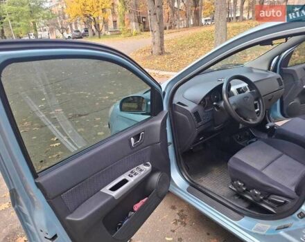 Синий Хендай Гетц, объемом двигателя 1.4 л и пробегом 186 тыс. км за 6400 $, фото 6 на Automoto.ua