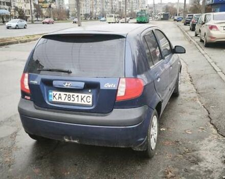Синій Хендай Гетц, об'ємом двигуна 1.4 л та пробігом 211 тис. км за 3850 $, фото 11 на Automoto.ua