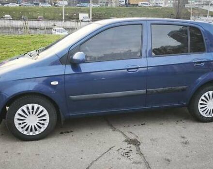 Синий Хендай Гетц, объемом двигателя 1.6 л и пробегом 210 тыс. км за 4299 $, фото 4 на Automoto.ua