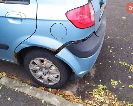 Синий Хендай Гетц, объемом двигателя 1.6 л и пробегом 215 тыс. км за 2599 $, фото 5 на Automoto.ua