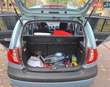 Синий Хендай Гетц, объемом двигателя 1.4 л и пробегом 186 тыс. км за 6400 $, фото 9 на Automoto.ua