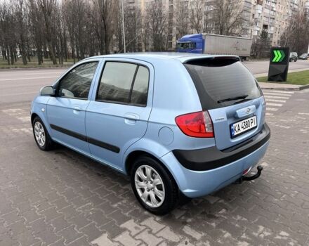 Синий Хендай Гетц, объемом двигателя 1.4 л и пробегом 161 тыс. км за 3600 $, фото 1 на Automoto.ua