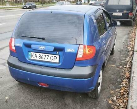 Синій Хендай Гетц, об'ємом двигуна 1.4 л та пробігом 215 тис. км за 3350 $, фото 7 на Automoto.ua