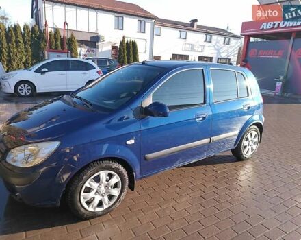 Синий Хендай Гетц, объемом двигателя 1.4 л и пробегом 91 тыс. км за 6500 $, фото 1 на Automoto.ua