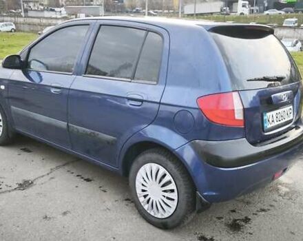 Синий Хендай Гетц, объемом двигателя 1.6 л и пробегом 210 тыс. км за 4299 $, фото 9 на Automoto.ua