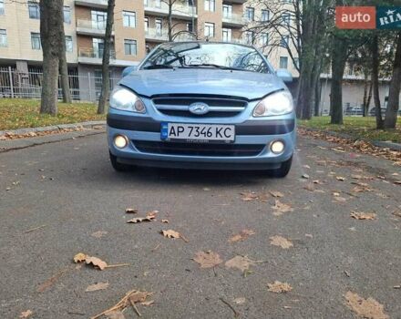 Синий Хендай Гетц, объемом двигателя 1.4 л и пробегом 186 тыс. км за 6400 $, фото 16 на Automoto.ua