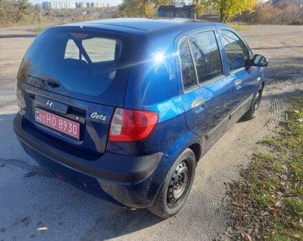 Хендай Гетц 2008 в Кропивницком (Кировограде) на Automoto.ua Синий Хендай Гетц, объемом двигателя 1 л и пробегом 176 тыс. км за 5200 $, фото 2 на Automoto.ua
