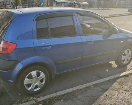 Синий Хендай Гетц, объемом двигателя 1.4 л и пробегом 215 тыс. км за 3299 $, фото 6 на Automoto.ua