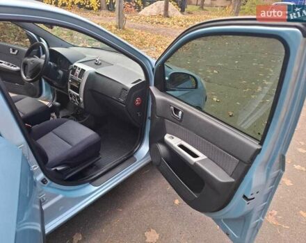 Синий Хендай Гетц, объемом двигателя 1.4 л и пробегом 186 тыс. км за 6400 $, фото 11 на Automoto.ua