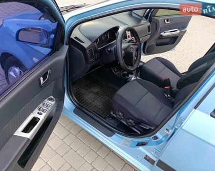 Синий Хендай Гетц, объемом двигателя 1.4 л и пробегом 207 тыс. км за 4999 $, фото 12 на Automoto.ua