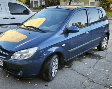 Синий Хендай Гетц, объемом двигателя 1.4 л и пробегом 211 тыс. км за 3750 $, фото 5 на Automoto.ua