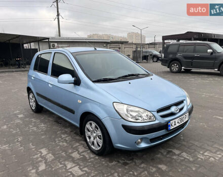 Синий Хендай Гетц, объемом двигателя 1.4 л и пробегом 161 тыс. км за 3600 $, фото 3 на Automoto.ua
