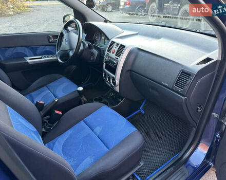 Синій Хендай Гетц, об'ємом двигуна 1.6 л та пробігом 190 тис. км за 4799 $, фото 29 на Automoto.ua