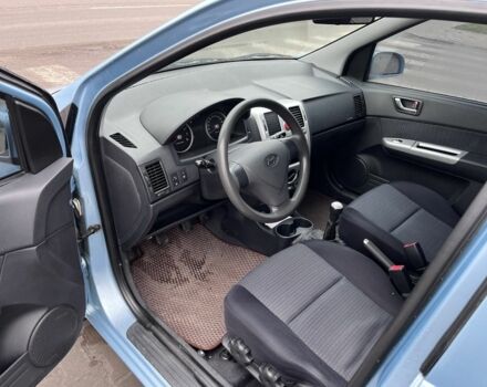 Синий Хендай Гетц, объемом двигателя 1.4 л и пробегом 161 тыс. км за 3600 $, фото 4 на Automoto.ua