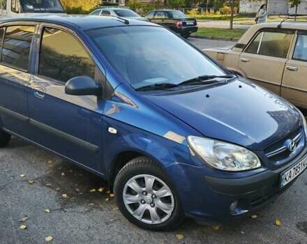 Синий Хендай Гетц, объемом двигателя 1.4 л и пробегом 211 тыс. км за 3750 $, фото 6 на Automoto.ua