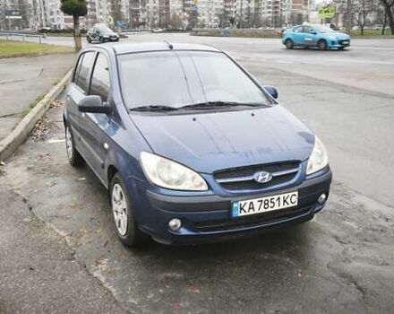 Синій Хендай Гетц, об'ємом двигуна 1.4 л та пробігом 211 тис. км за 3850 $, фото 1 на Automoto.ua