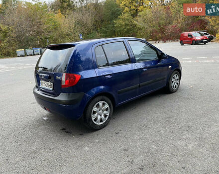 Синий Хендай Гетц, объемом двигателя 1.4 л и пробегом 126 тыс. км за 5800 $, фото 1 на Automoto.ua