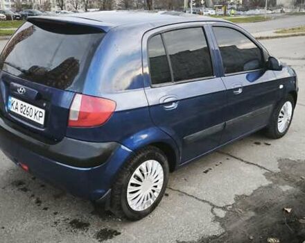 Синий Хендай Гетц, объемом двигателя 1.6 л и пробегом 210 тыс. км за 4299 $, фото 6 на Automoto.ua