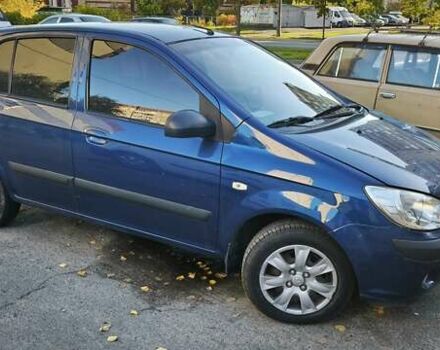 Синий Хендай Гетц, объемом двигателя 1.4 л и пробегом 211 тыс. км за 3750 $, фото 7 на Automoto.ua