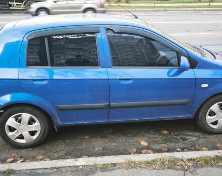 Синий Хендай Гетц, объемом двигателя 1.4 л и пробегом 215 тыс. км за 3499 $, фото 6 на Automoto.ua