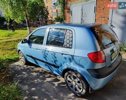 Синій Хендай Гетц, об'ємом двигуна 1.4 л та пробігом 189 тис. км за 4800 $, фото 1 на Automoto.ua