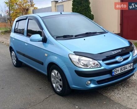 Синий Хендай Гетц, объемом двигателя 1.4 л и пробегом 207 тыс. км за 4999 $, фото 2 на Automoto.ua