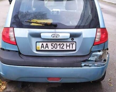 Синий Хендай Гетц, объемом двигателя 1.6 л и пробегом 215 тыс. км за 2599 $, фото 4 на Automoto.ua