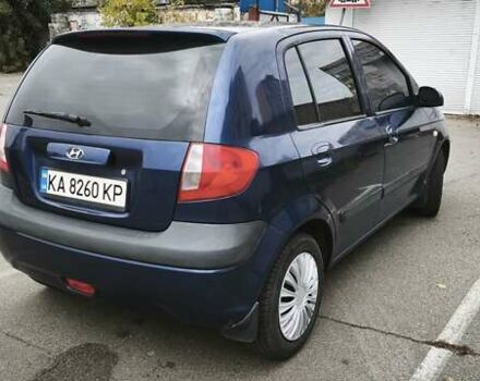 Синий Хендай Гетц, объемом двигателя 1.6 л и пробегом 208 тыс. км за 4350 $, фото 5 на Automoto.ua