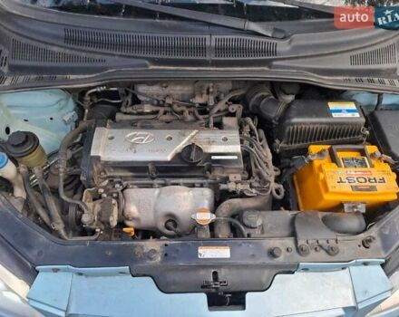 Синий Хендай Гетц, объемом двигателя 1.4 л и пробегом 186 тыс. км за 6400 $, фото 14 на Automoto.ua